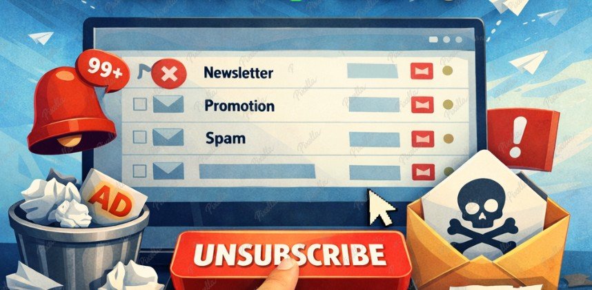 How to Unsubscribe from Mailing Lists and Newsletters in Gmail (Step-by-Step Guide)